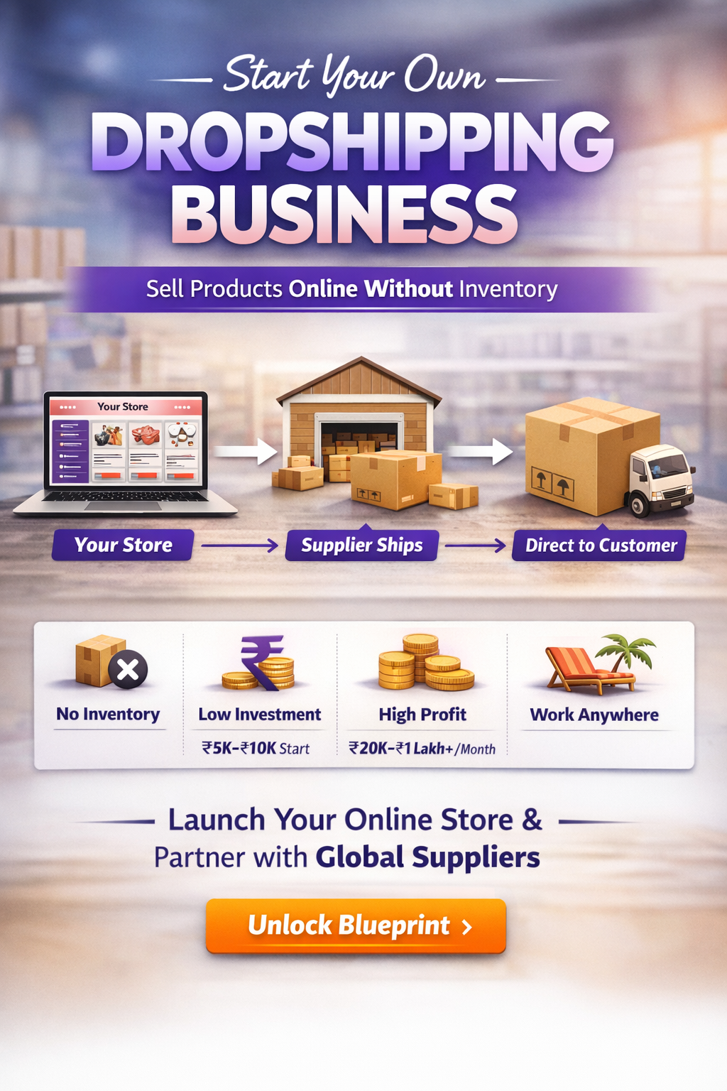 Start Your Own Dropshipping Business Without Inventory